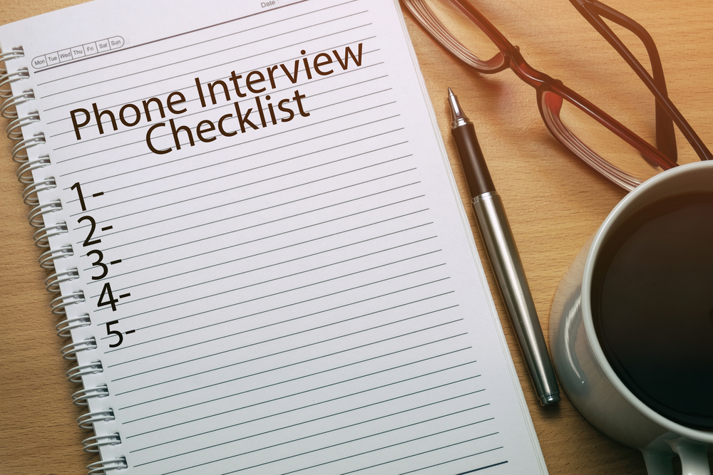 Expecting a Phone Interview? Fill Out a Cheat Sheet to Help